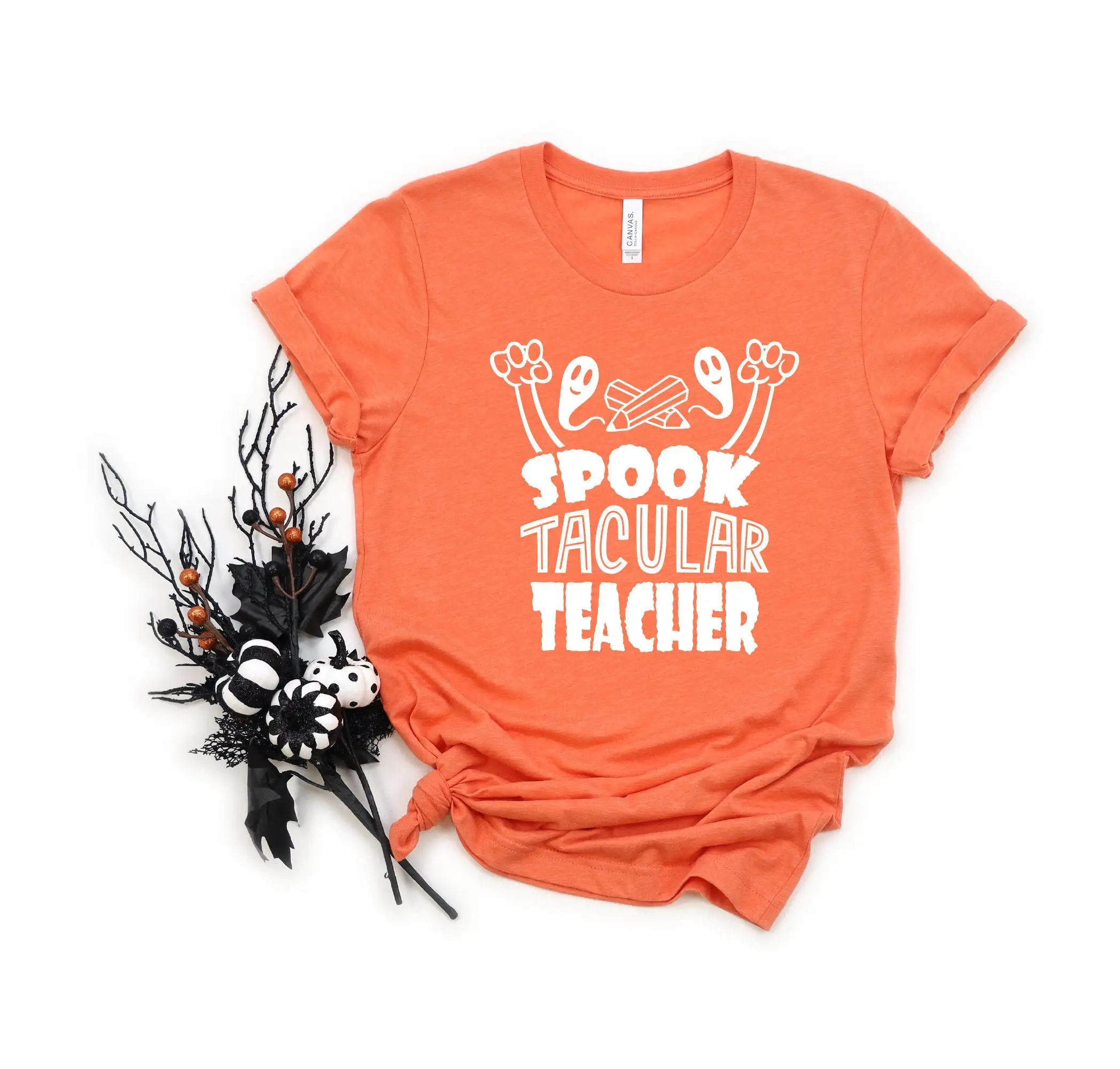 Spook Tacular Teacher shirt halloween appreciation teaching tee day