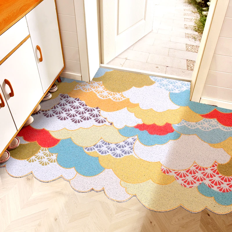 

Entrance Door Mat Entrance Carpet Household Outdoor Wear-resistant and Anti Slip Foot Mat Can Be Freely Cut and Customized