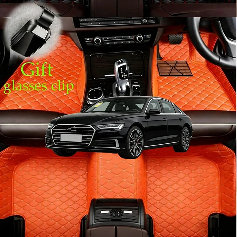 Fit For Audi S8 A8 A8L 4N D5 2006-2026 PHEV Custom 5-Seats Car Floor Mats Car Accessories Carpets Covers  Left /Right Hand Drive
