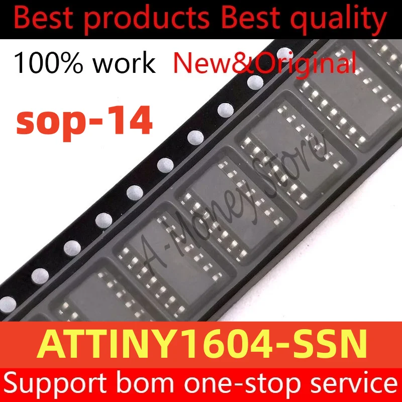 

(10pcs)ATTINY1604 ATTINY1604-SS ATTINY1604-SSN sop-14