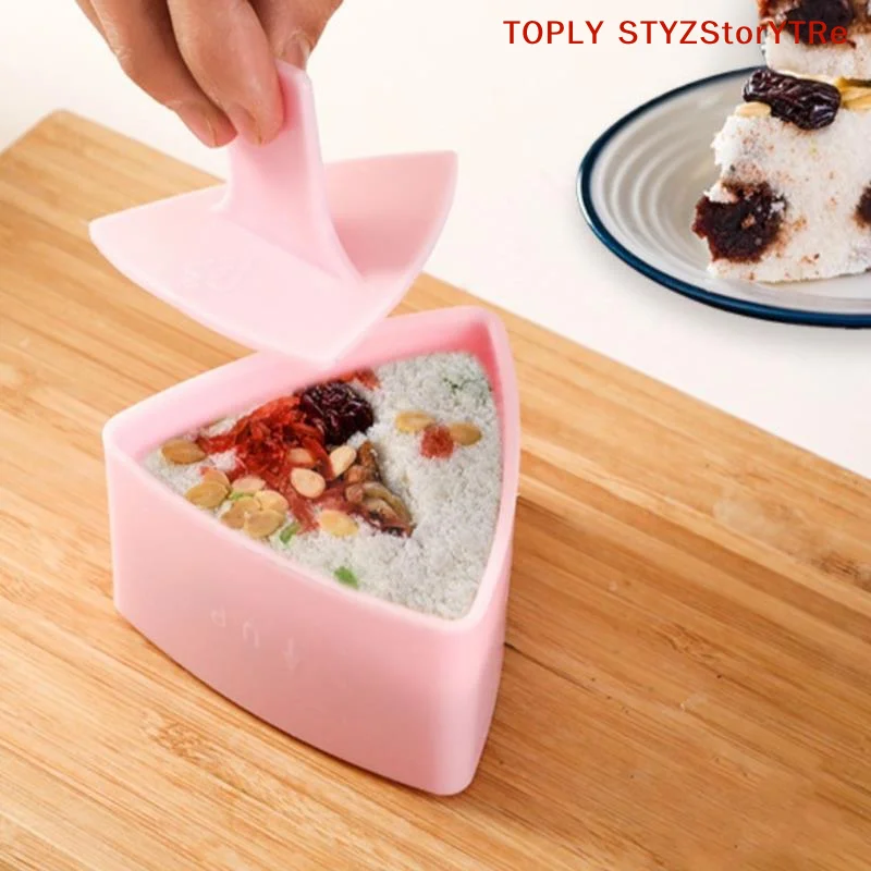 Molde para Sushi, Prensa para Bolas de Arroz Onigiri, Molde Triangular para Hacer Sushi, Kit de Sushi (1 Pieza)