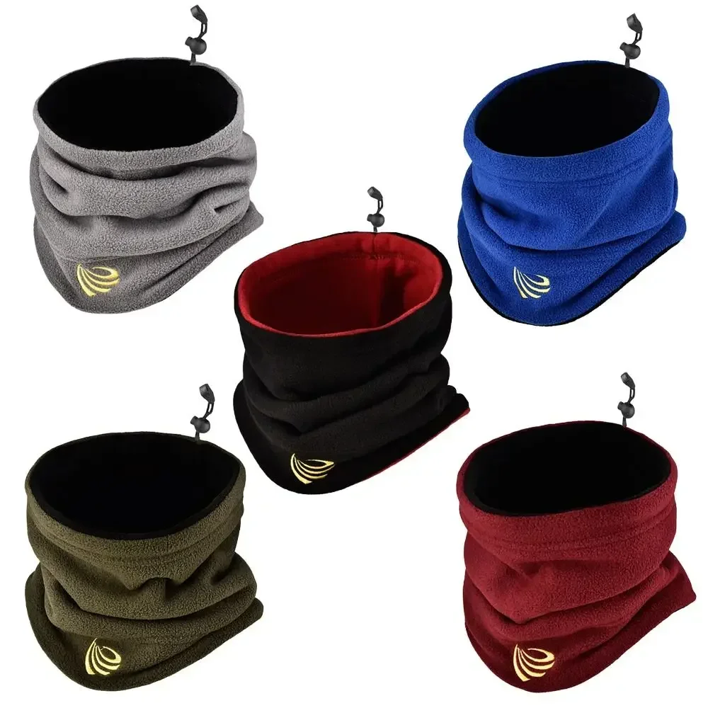 Winter Warm Ski Mask Men Bandana Fleece Neck Warmer Gaiter Windproof Scarf Camping Hiking Balaclava Fishing Cycling Face Mask