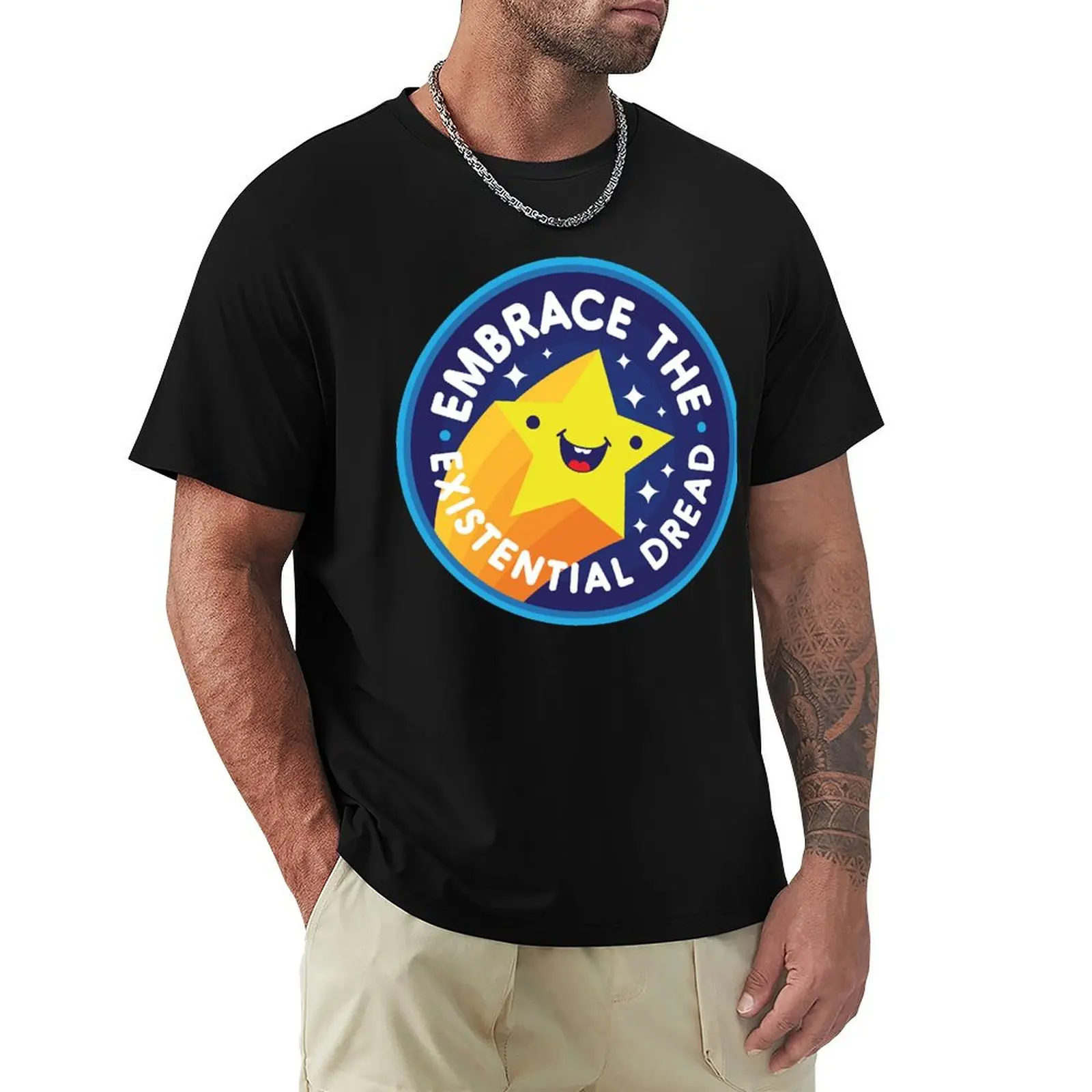Embrace the Existential Dread T-Shirt Festival Party Tee Top