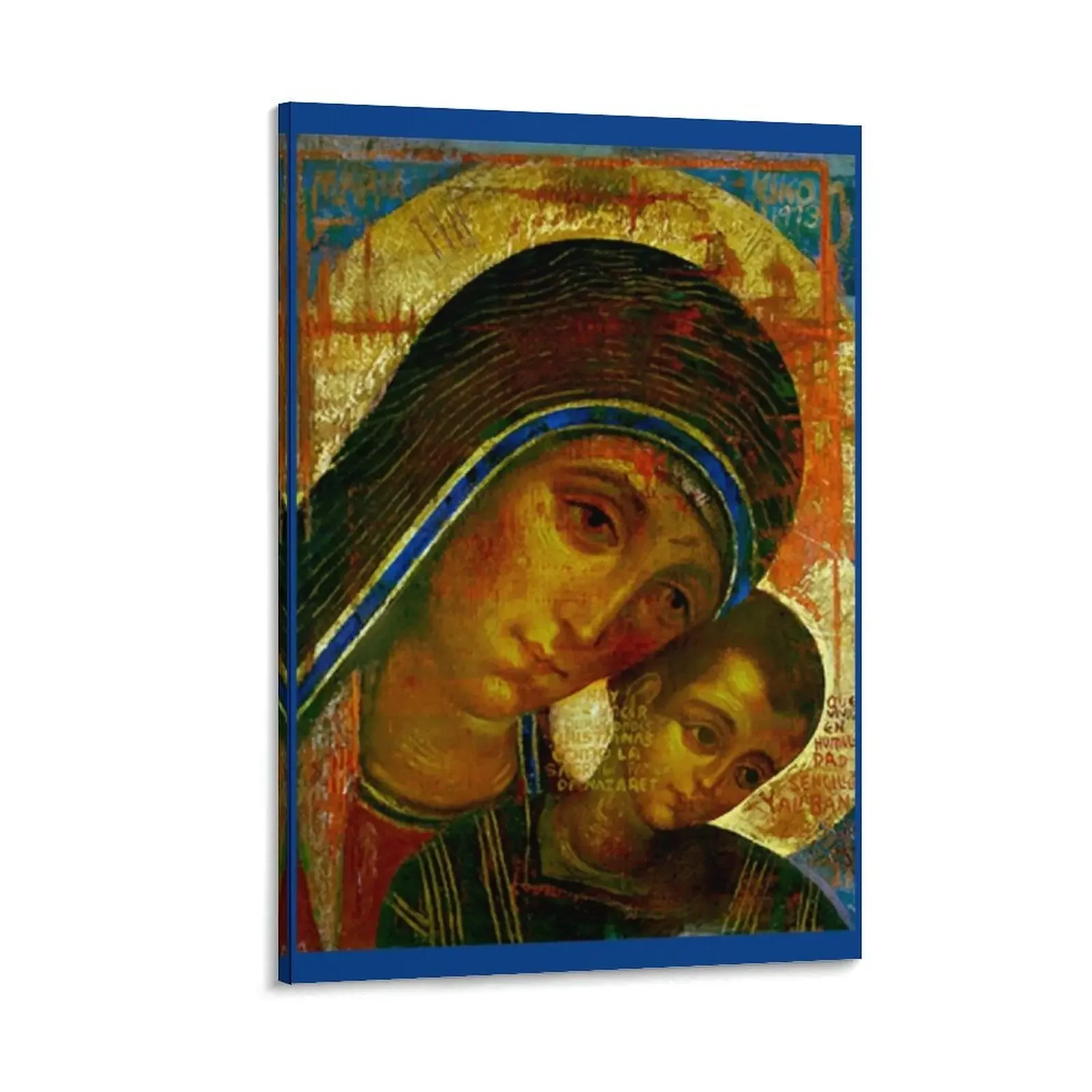 

Neocatechumenal Way Icon Painting by Kiko Arguello Canvas Painting wall decoration paintings wall decoration posters for room