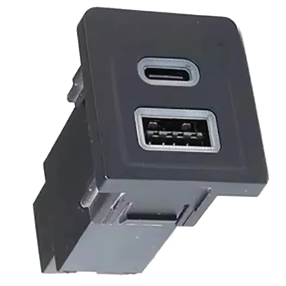 

Dual USB PD Type C/QC Car Power Adapter Auto Charger Outlet 2 Ports Compatible for VW Multivan T5 Vehicle Accessory