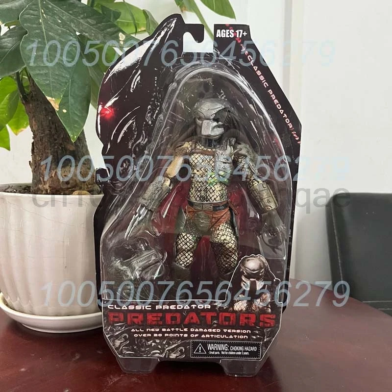 Neca Figuur Jungle Jager Stalker Klassiek Roofdier Actiefiguurmodel Speelgoed Gezamenlijke Beweegbare Pop Kerstcadeau Voor Kinderen