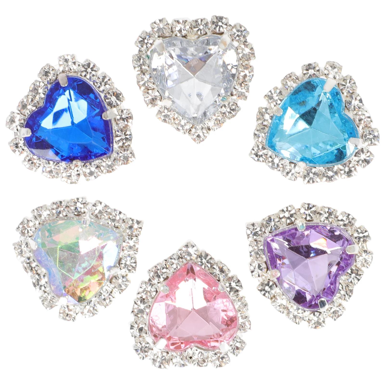 

Glass Shoe Clips Accessories Rhinestone Decorative Women Charms Jewelry Daily Party Wedding Shoe Buckle Decorations Storage