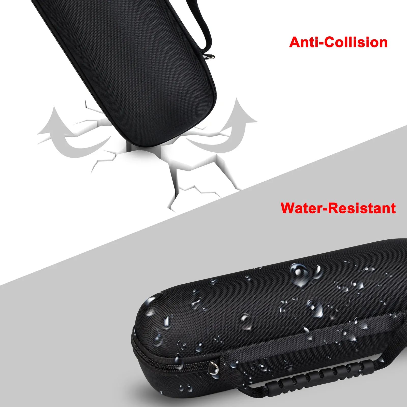 Hard Travel Case for JBL Charge 4 / Charge 5 Waterproof Bluetooth Speaker, Storage Bag with Strap