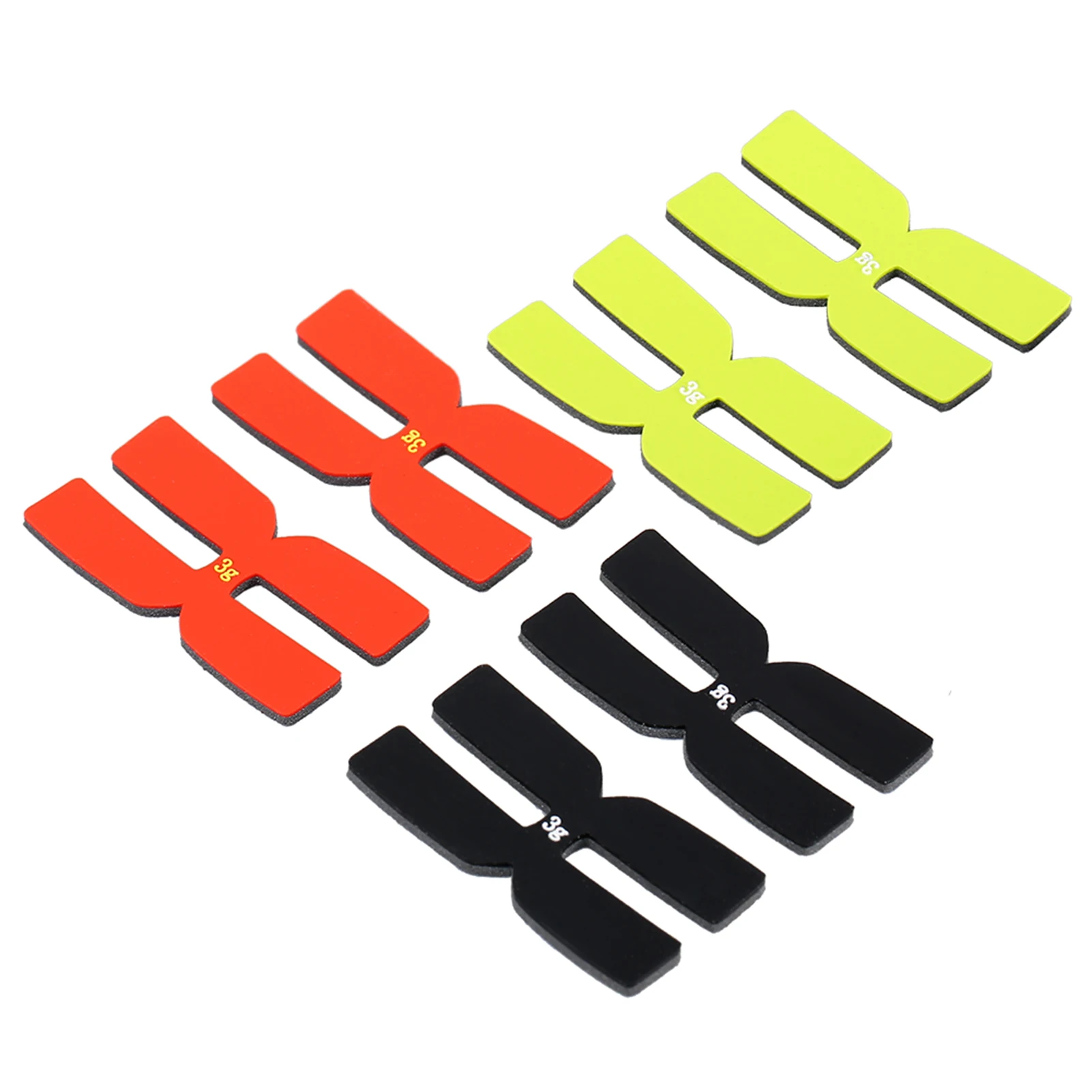 

6Pcs 3g Tennis Racket Weight Balance Strips Silicone Tennis Racquet Tapes Racquet Tapes racquet balance bar Tennis Racquet Tapes