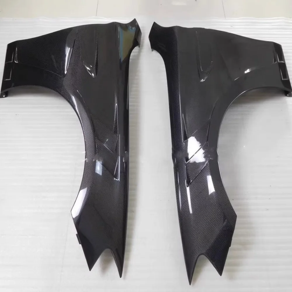 

Для Mercedes-Benz W213 E260 E300 модифицированное углеродное волокно, расширители крыльев, защита для бровей, наклейка на брызговик