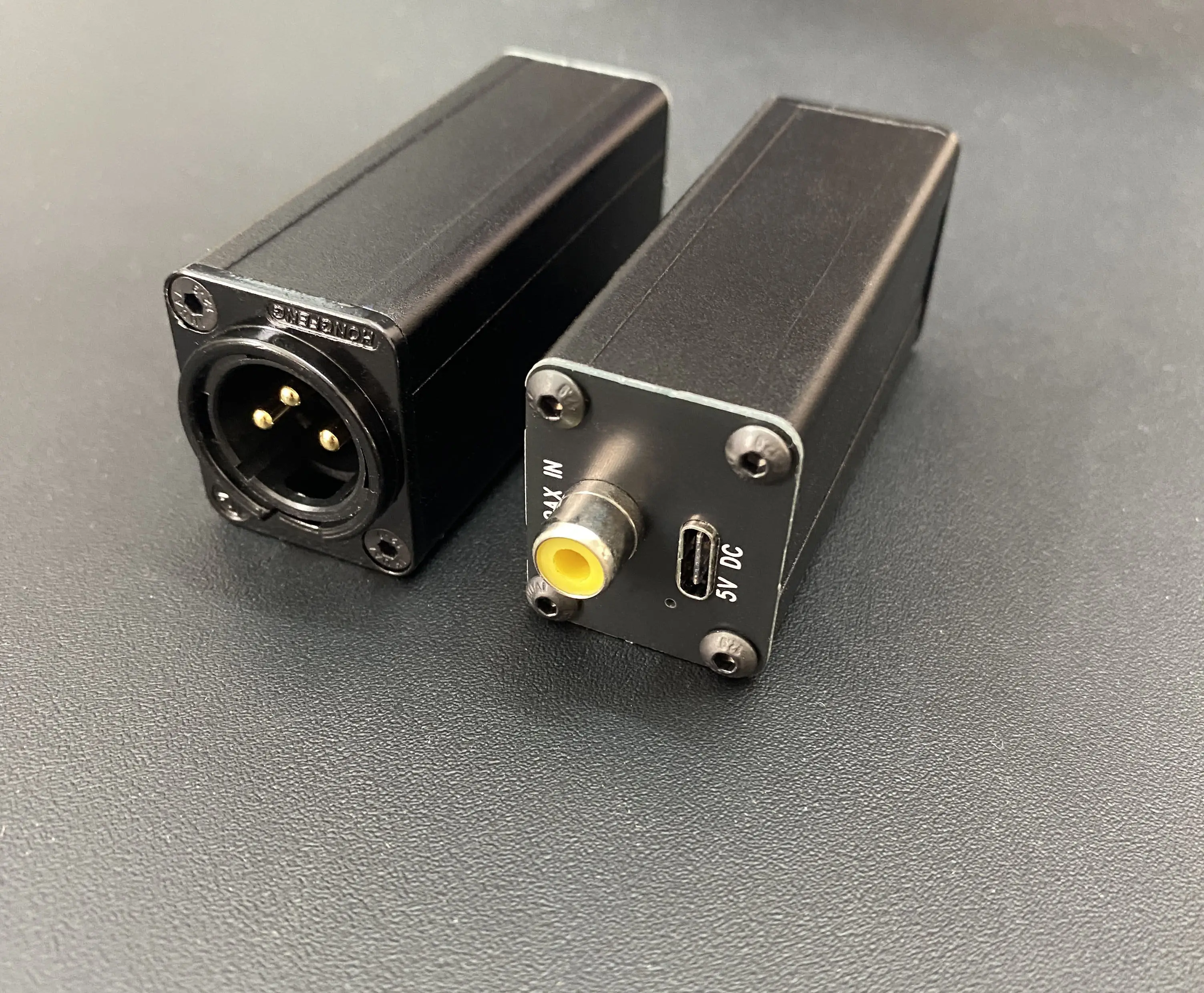 5V Coaxial/Optical to AES Digital Converter, AES to Coaxial Output Adapter
