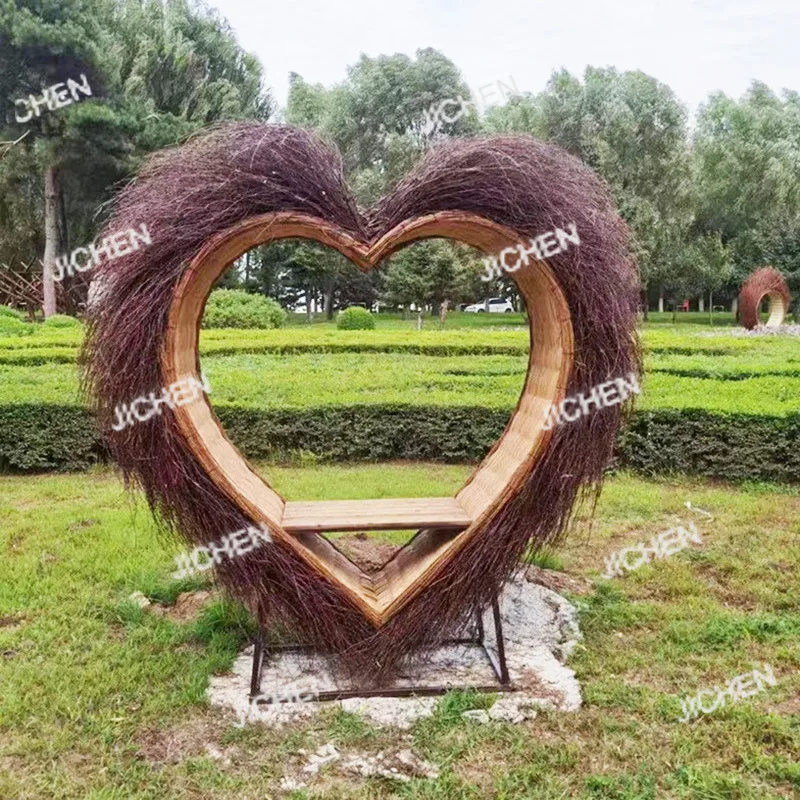 

Птичье гнездо, сиденье из ротанга, качели, кресло, уличный пейзаж, реквизит для съемки, украшение для свадебной фотографии