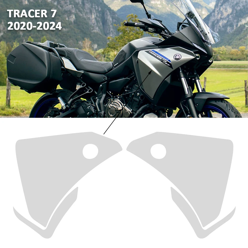 

Защитная пленка для краски для Yamaha TRACER7, ТПУ трассировщик с полным покрытием против царапин 7, защитные аксессуары для мотоцикла 2020-2024 PPF