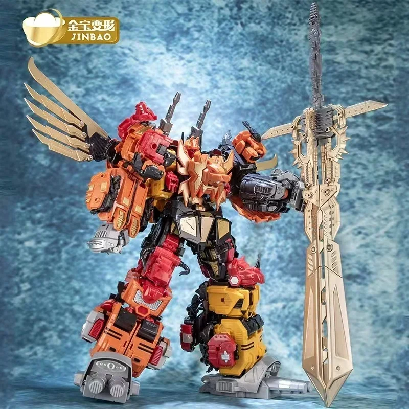 【IN STOCK】  Jinbao Transformation Diablo Dark Predaking Oversized The Sharp Claws Divebomb Headstrong Tantrum Rampage 6 in1