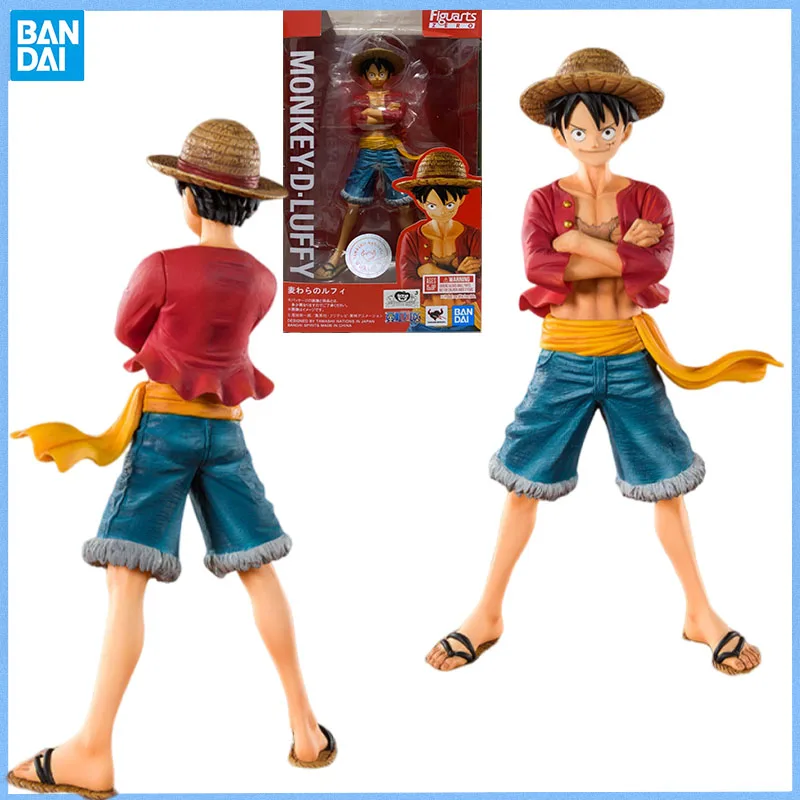

Bandai натуральная ONE PIECE FiguartsZERO Monkey D Luffy соломенной шляпой, аниме-фигурка, подвижная игрушка, фигурки, кукла для коллекционера