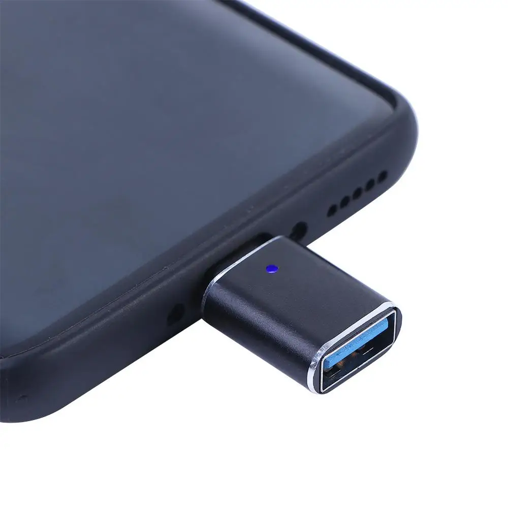 Adaptador de transferência de dados de carregamento para usb 3.0 2.0 fêmea tipo c para usb3.0 conversor usb cabo otg adaptador usb c leitor de disco u