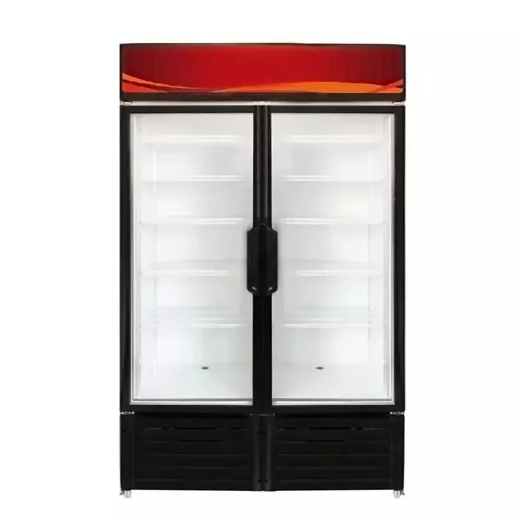 High Quality Refrigeration Equipment 280L Single Door Fancooling Beverage Showcase