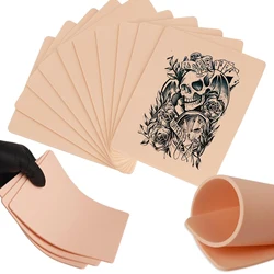 3MM Tattoo Practice Skin Blank Double Sides Fake Tattoo Training Skin for Tattoo Artist Beginner Tattoo Accessories