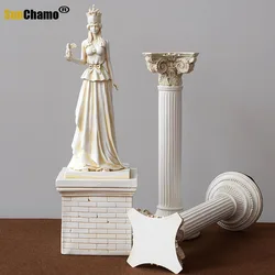 Creative Athena Goddess Statuary Head Picture Places Adornment Study Handicraft Tabletop Murals Ornament Accessories Furnishing