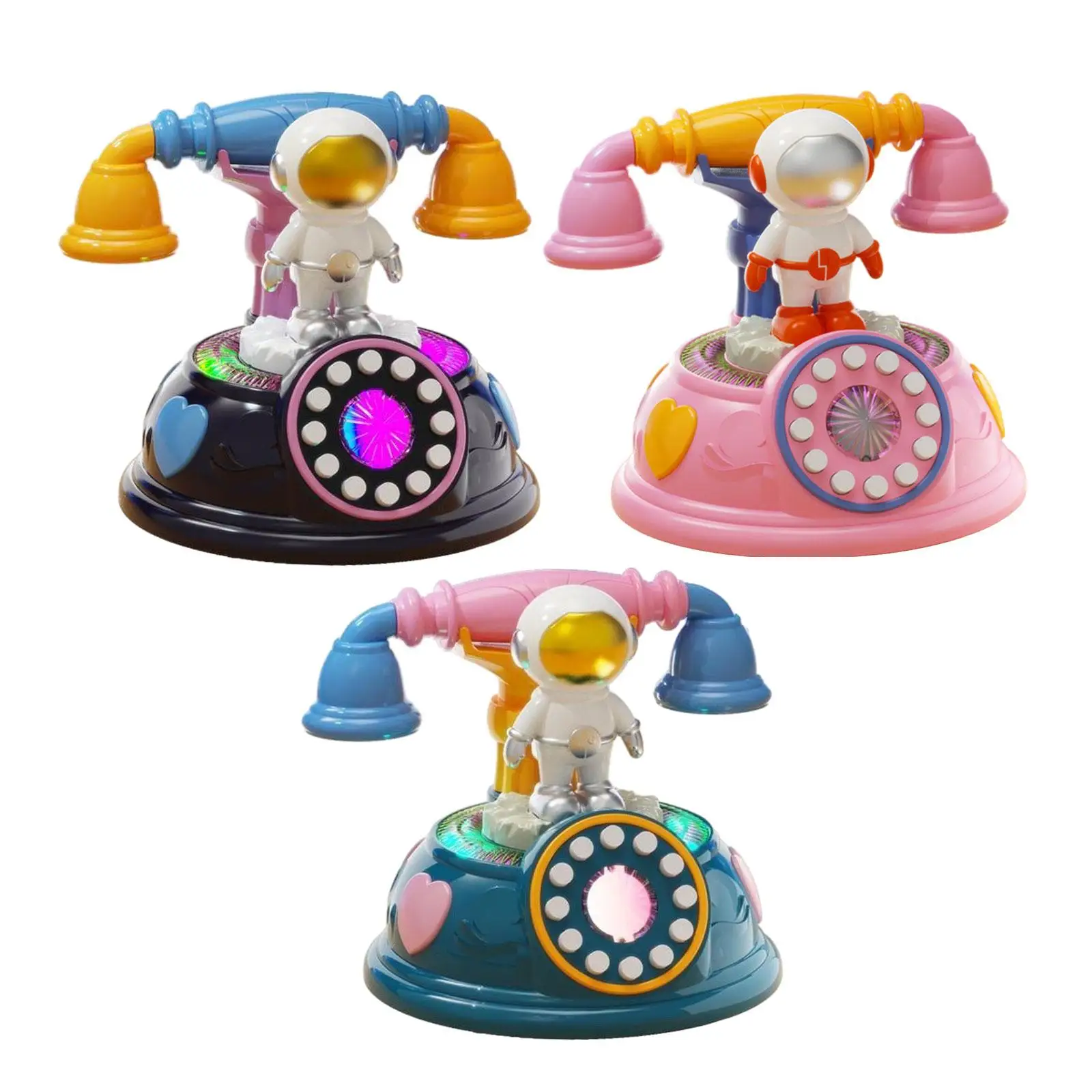 Cartoon Astronaut Phone Toy Enlightenment Learning Activities for Entertainment