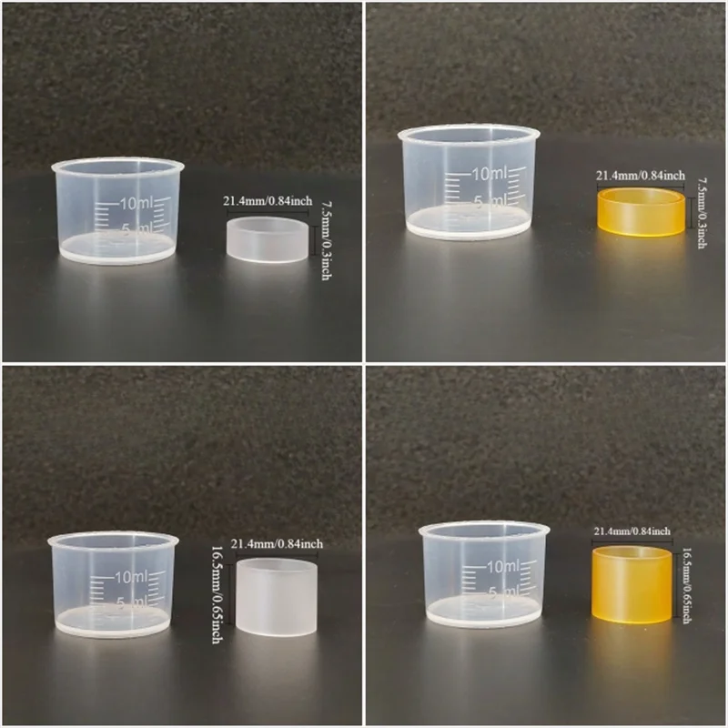 Flash-e PCTG Tube PEI Measuring Cup Plastic Beakers Are Used for Flash E