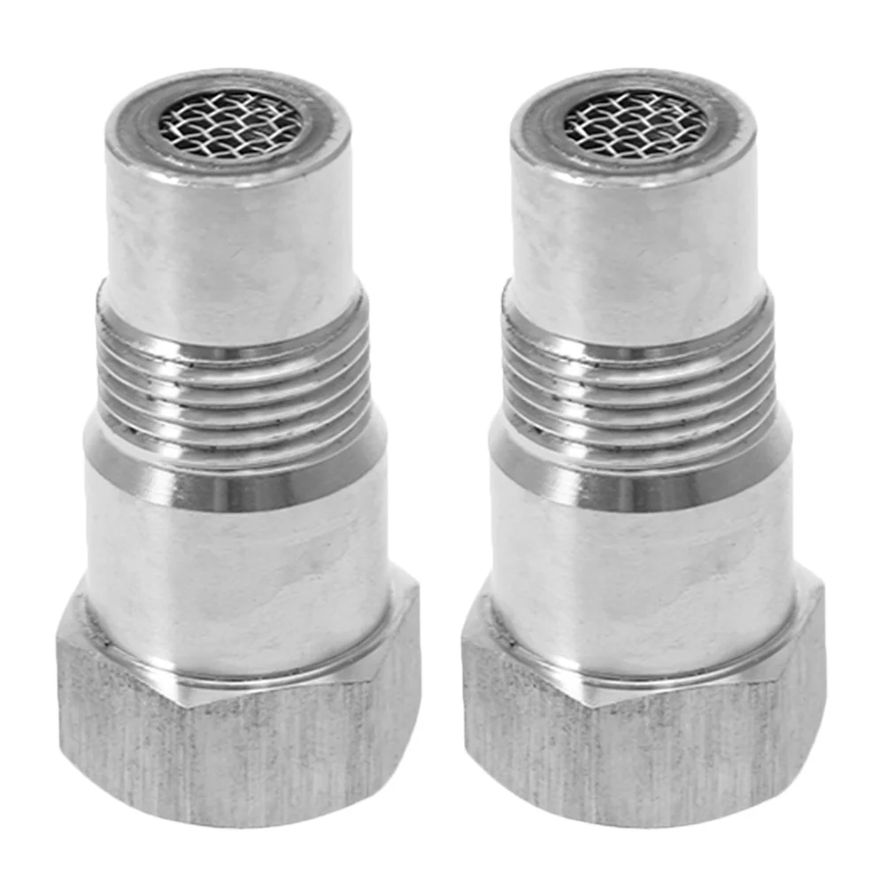 

2pcs Car Adapter For Engine Oil Pressure Fitting Fuel Efficiency Improvement Long-Lasting Metal Construction