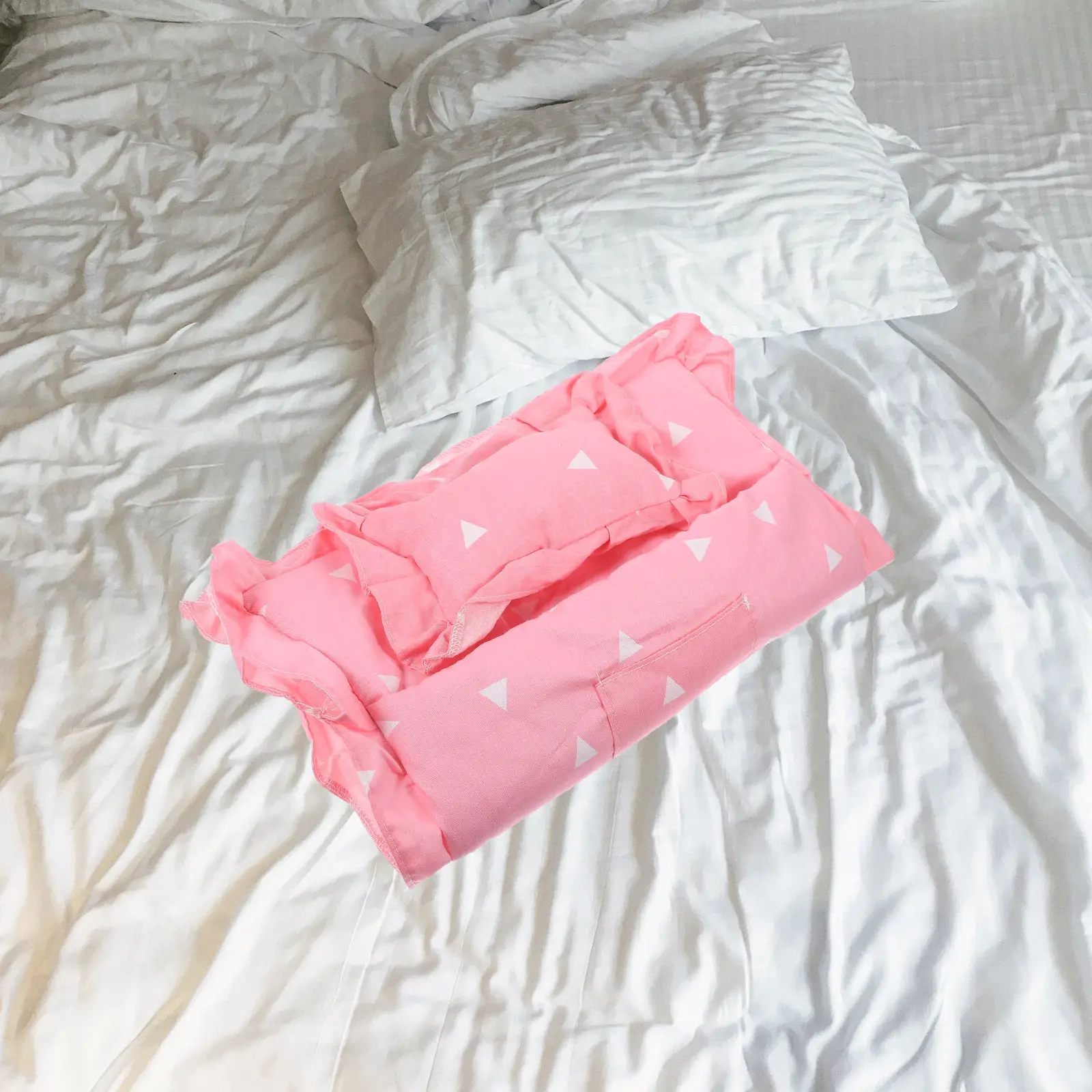 

1Set Sleeping Sack Replaceable Compact Cotton Material for Party Wedding Daily Wear Sleeping Bag Delicate Decor