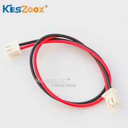 Keszoox JST 2.54mm XHP-2 2Pin XH2.54 Wire Cable Connector Female Housing with Length of 10-100cm 22AWG Wire【Support Customized】