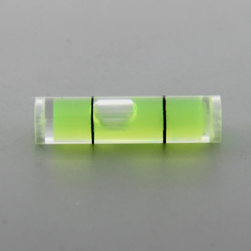 Imagem -05 - Batch 8*31 mm Bolha de Nível de Espírito Plástico Alta Precisão Nível de Bolha Medidor de Nível de Água Ângulo Oblíquo Transferidor 100 Peças