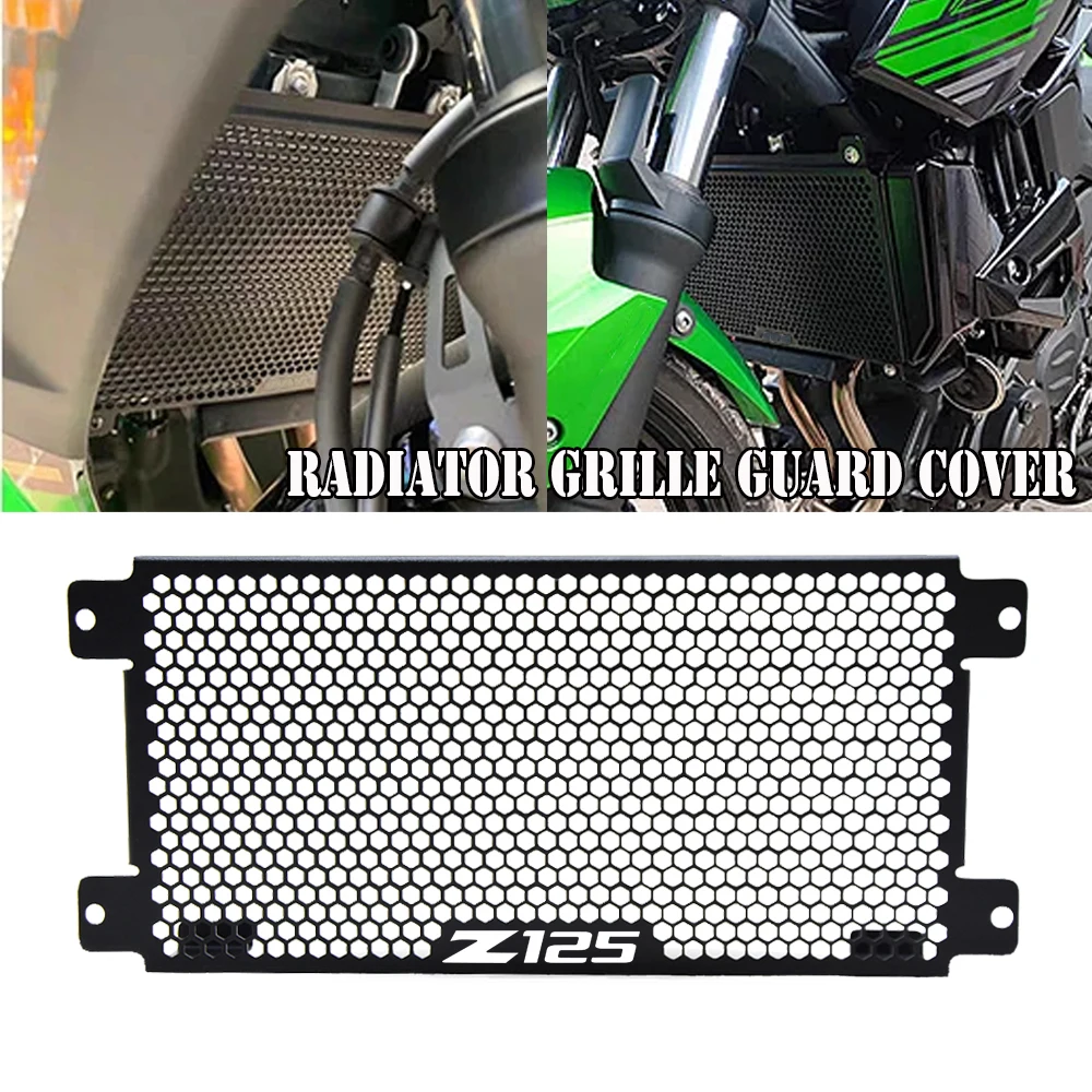 

Motorcycle For Kawasaki Ninja 125 Z 125 Performance Accessories Guard Radiator Grille Cover Ninja125 2019 2020 2021 2022 2023