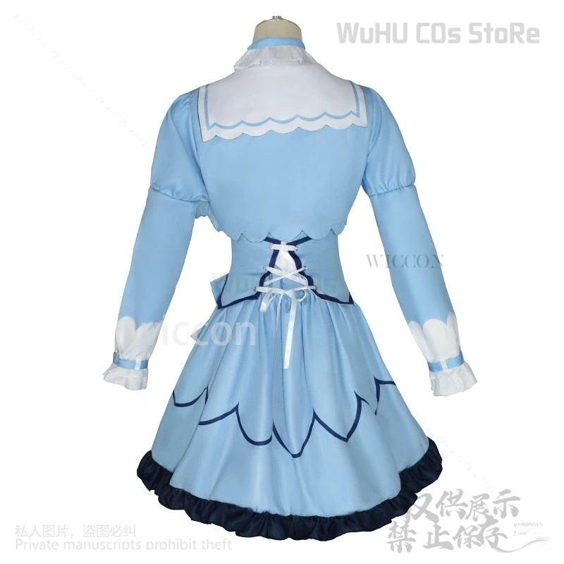 Anime YouTuber VTuber NIJISANJI Vliver Cosplay Amamiya Kokoro Costume Lolita Dress Wig Sexy Lovely Suit For Girls Customized