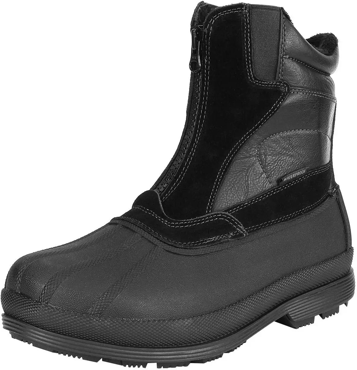 

Men's Insulated Waterproof Winter Snow Boots Warm Outdoor Footwear for Cold Weather