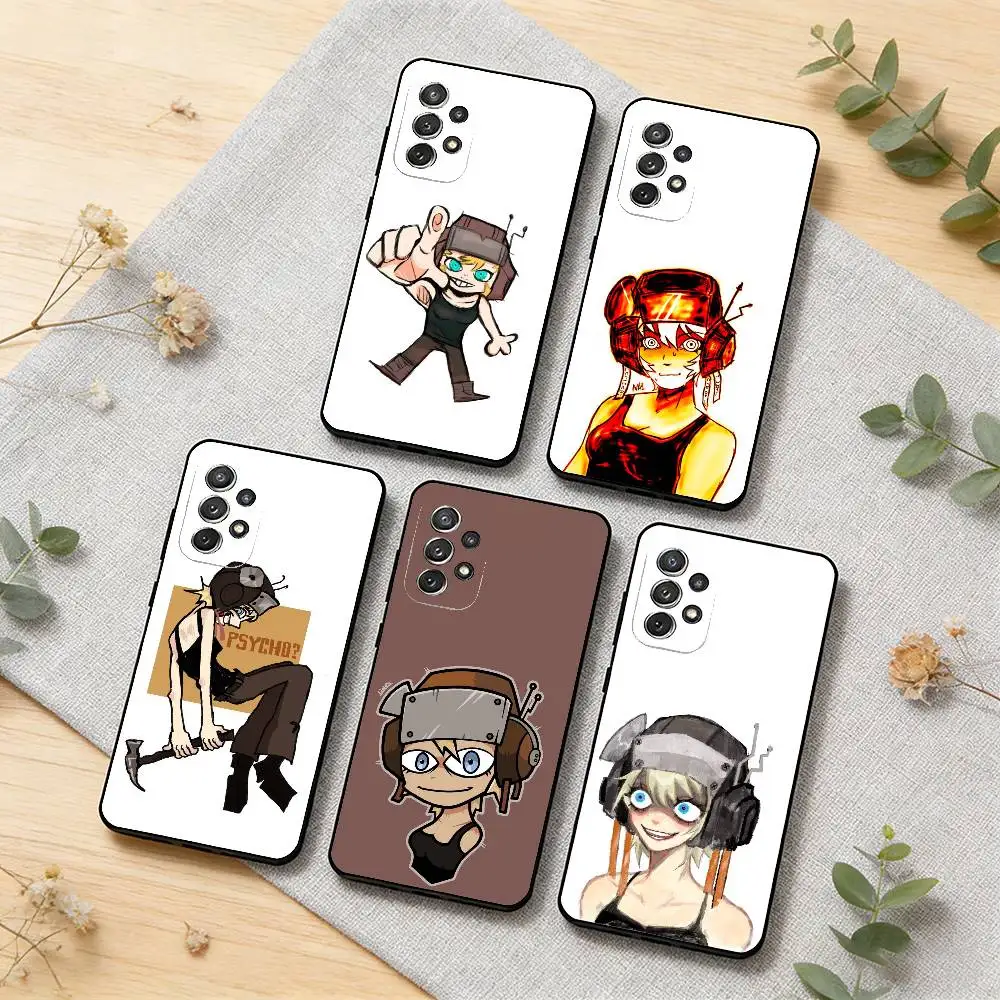 Game P-PsychoPomp Vena Phone Case For Samsung S26,S25,S24,S21,S22,S23,S30,Ultra,S20,Plus,Soft Silicone Black Cover