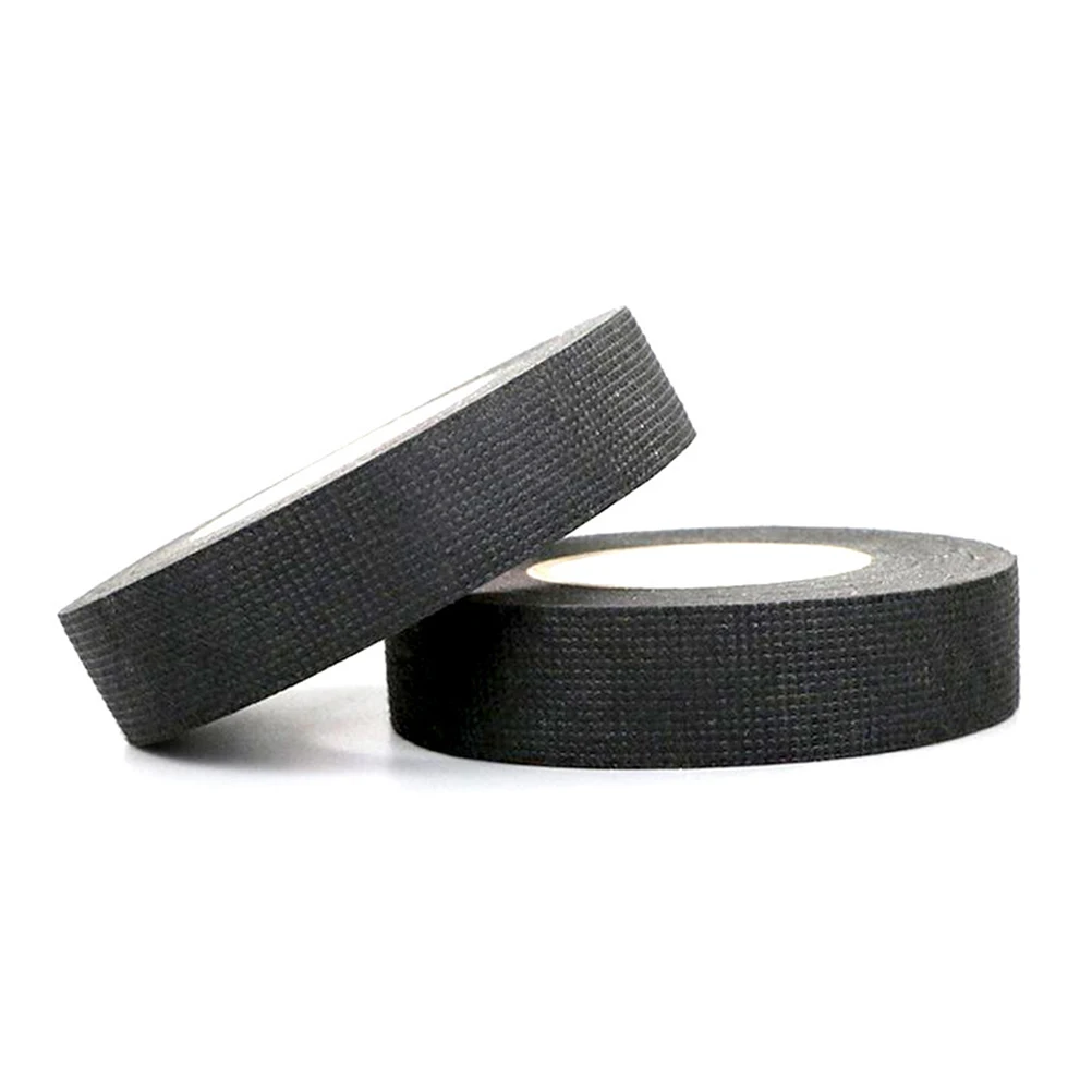 

2pcs 2 Rolls 15M Wire Harness Tape Electrical Cloth Heat Resistant Automotive Insulation Wiring Wrapping Anti-Aging Anti-Fouling