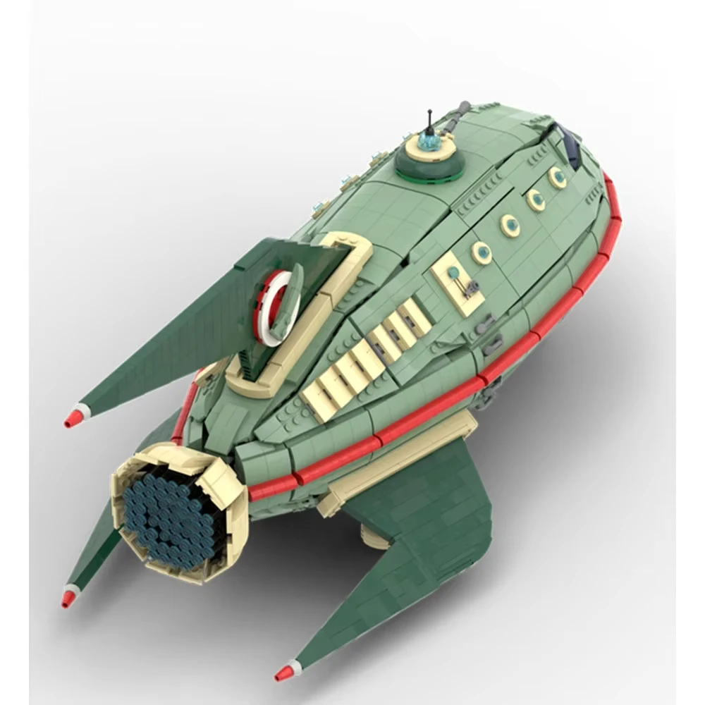 

MOC Space Transport Building Block Set Planetary Spaceship Express Model DIY Modular Assembly Technology Children's Toy Boy Gift
