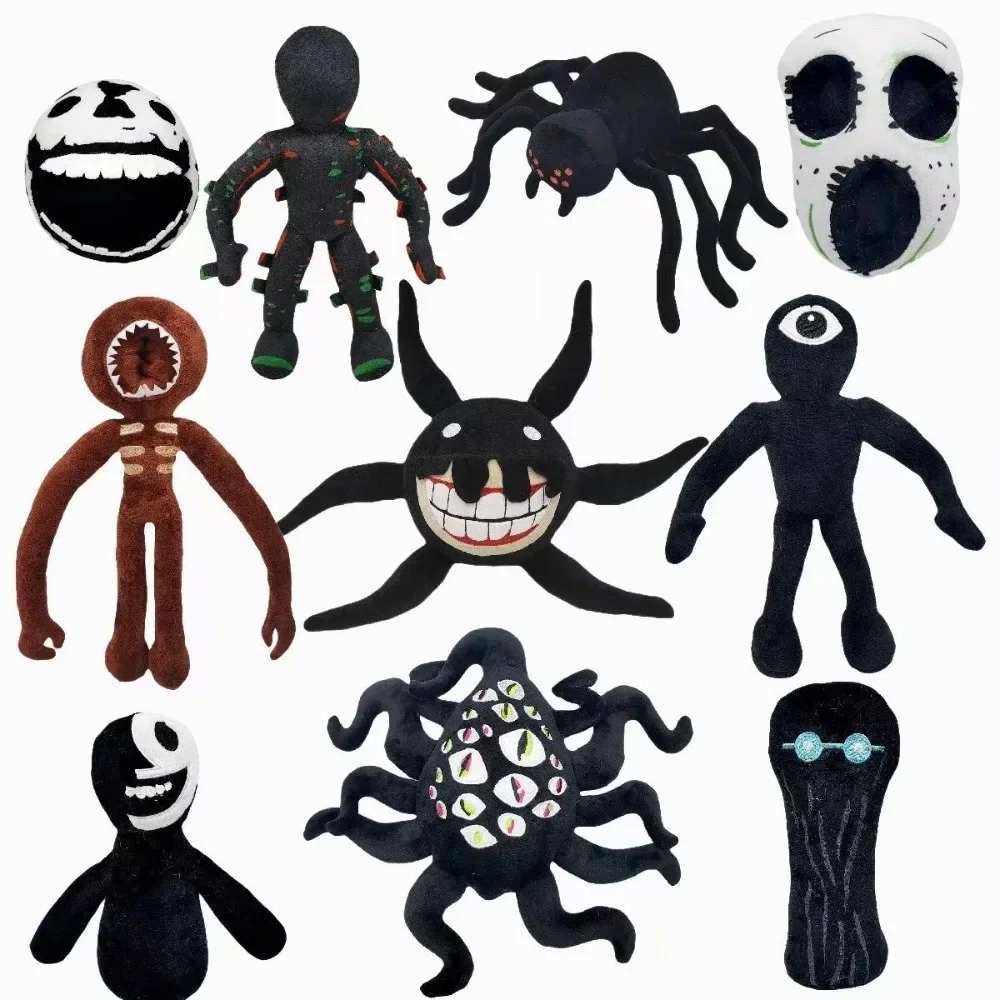 The New Roblox Doors Figure Escape The Door Game Peripheral Two-dimensional Digital Monster Plush Toy Doll Best Birthday Gift