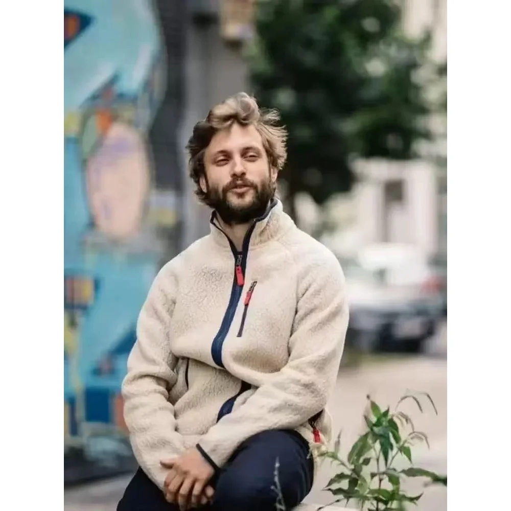 

2026 New American Outdoor Autumn And Winter Wool Jacket, Wool Insulation And Stand Up Collar Zipper, High-quality Jacket