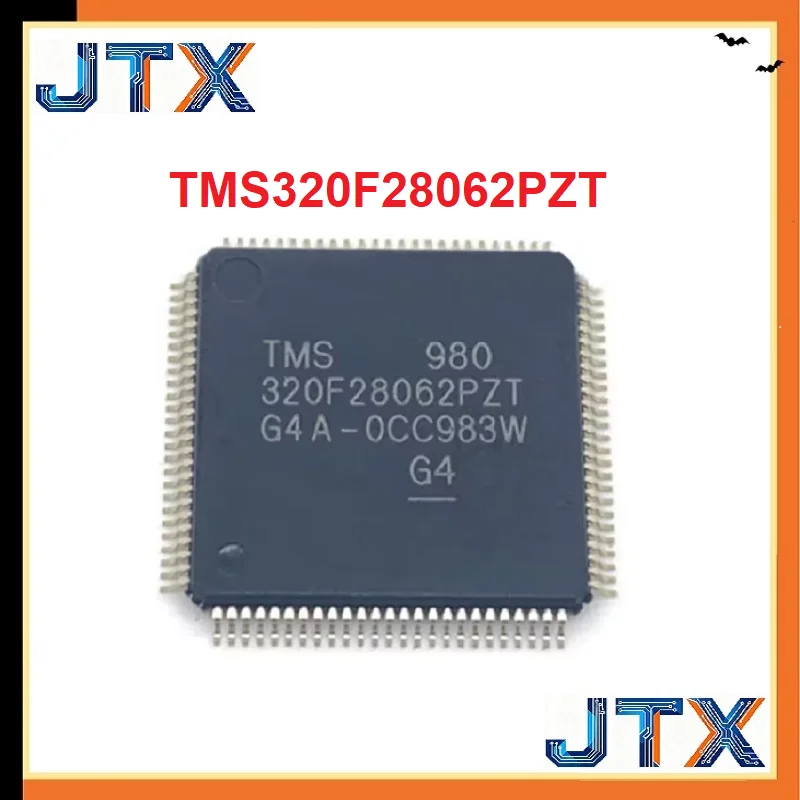 1PCS/LOT Controller - MCU TMS320F28062PZT LQFP-100 320F28062PZT