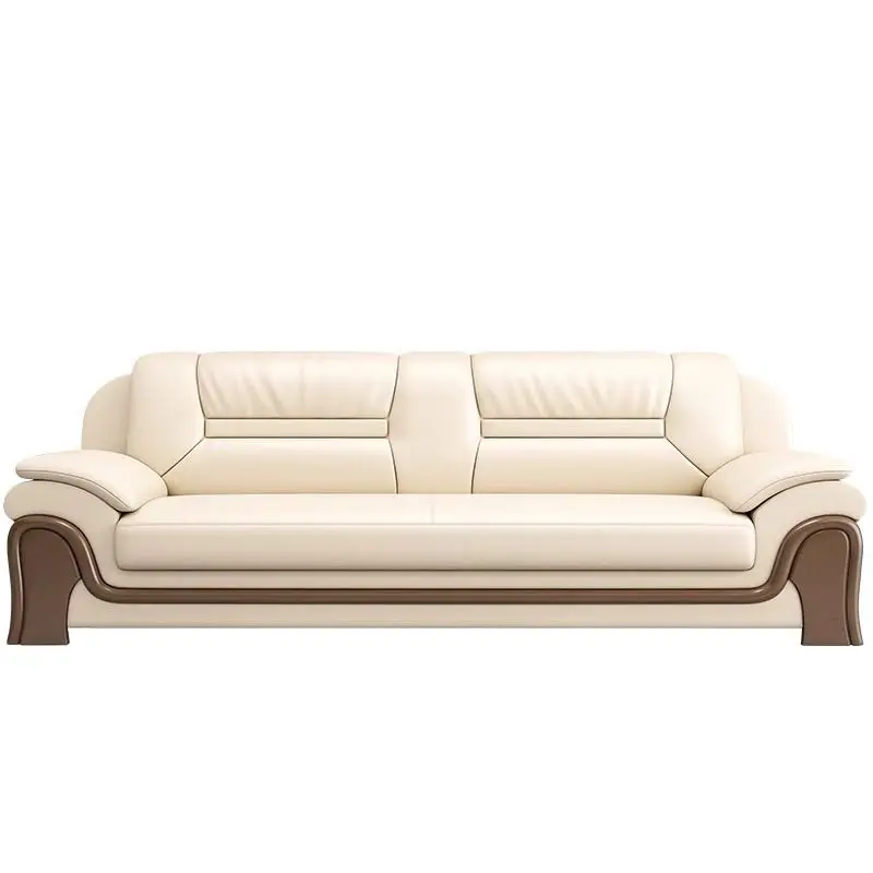 

Office sofa, new Chinese business reception, negotiation, office sofa, coffee table combination, three-person meeting