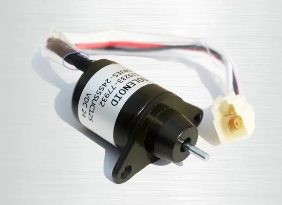 Fuel Shut Down Solenoid shutoff stop solenoid Valve For Hyundai Daewoo Komatsu For Yanmar 4TNV94 11923377932 1503ES-12S5SUC12S