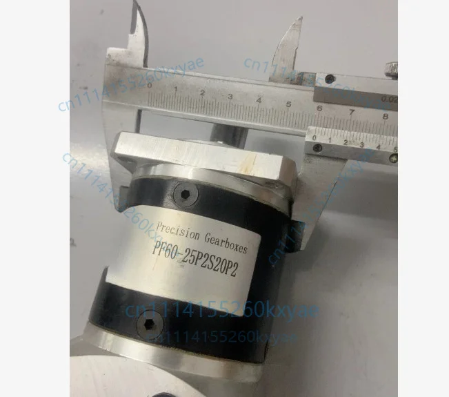 Pf60-25p2s20p2 planetary reducer 400w servo reducer speed ratio 25:1 real shot