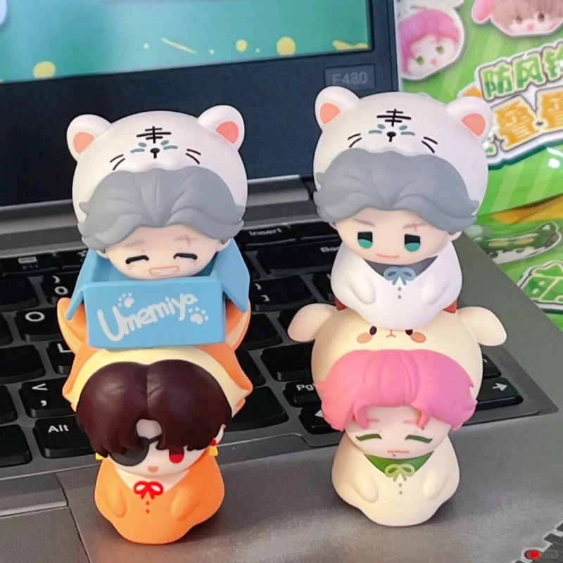 

Новое поступление, штабелируемая кукла, аниме-фигурка, глухая коробка, милая коллекция игрушек, украшение для рабочего стола, очаровательные идеальные праздничные подарки