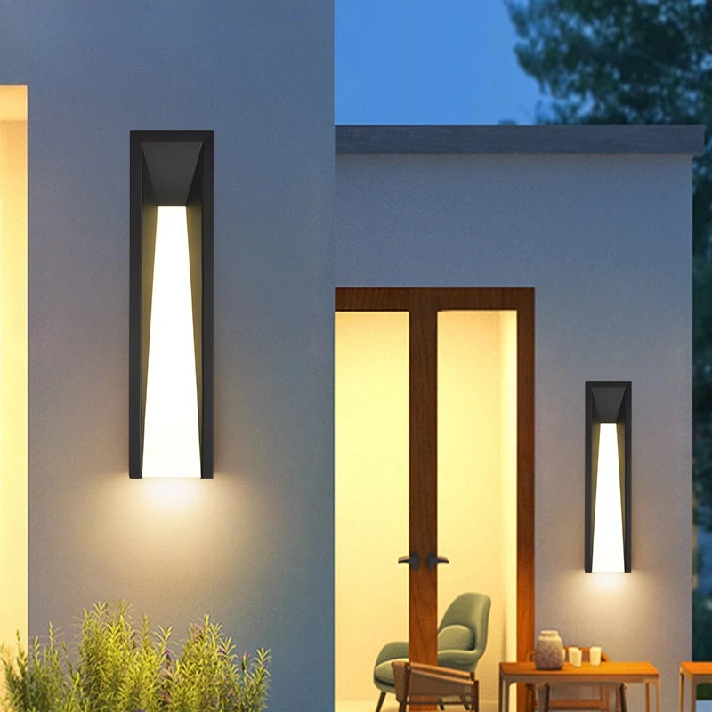 

Minimalist Outdoor Wall Lamp, Villa Entrance Lighting for Yard Garden