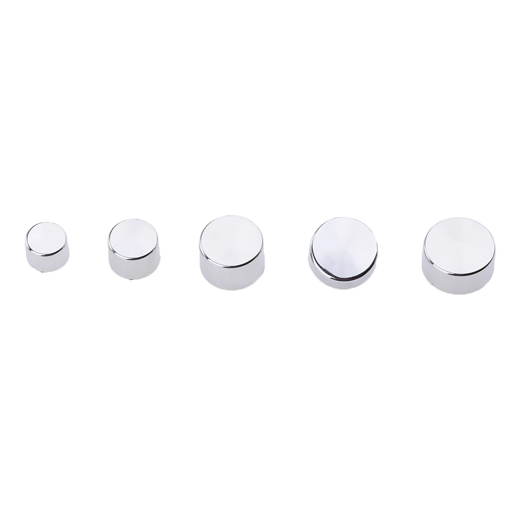 

ABS Chrome Caps Bolt Toppers Covers Frame Accessories Durable Plated Covers Kit for Twin Cam FLH 1994 to 2006