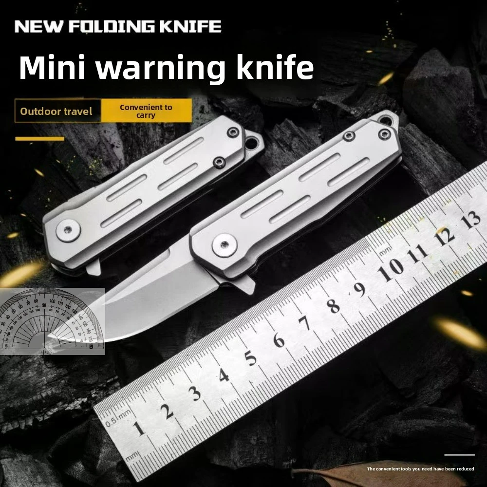 سكين صغير قابل للطي من الفولاذ D2 سكين نجاة محمول خارجي #3