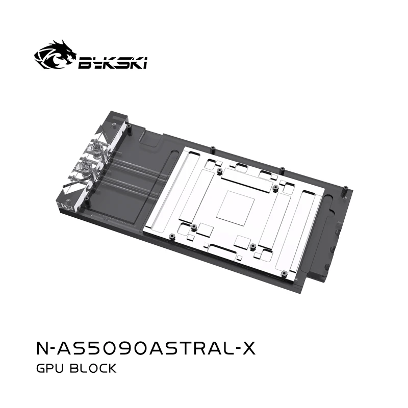Bykski GPU Water Block For ASUS ROG ASTRAL RTX 5090 O32G Gaming Graphics Card Water Cooler PC Cooing Radiator For 5090 - Image 4