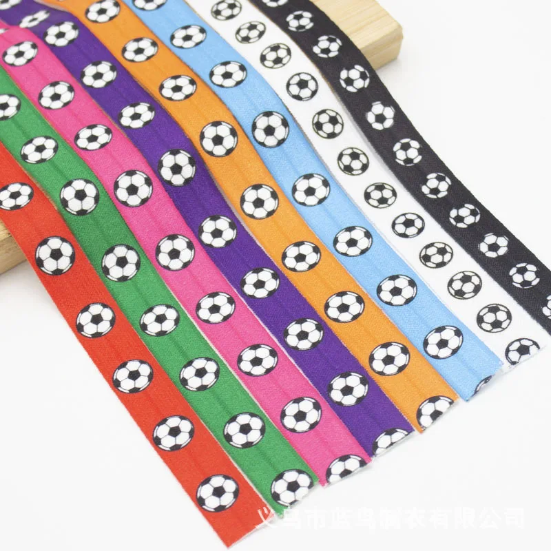 Sport Football FOE Elastic Hair Ties for Bows Bracelet Craft Accessories Custom Order Welcome