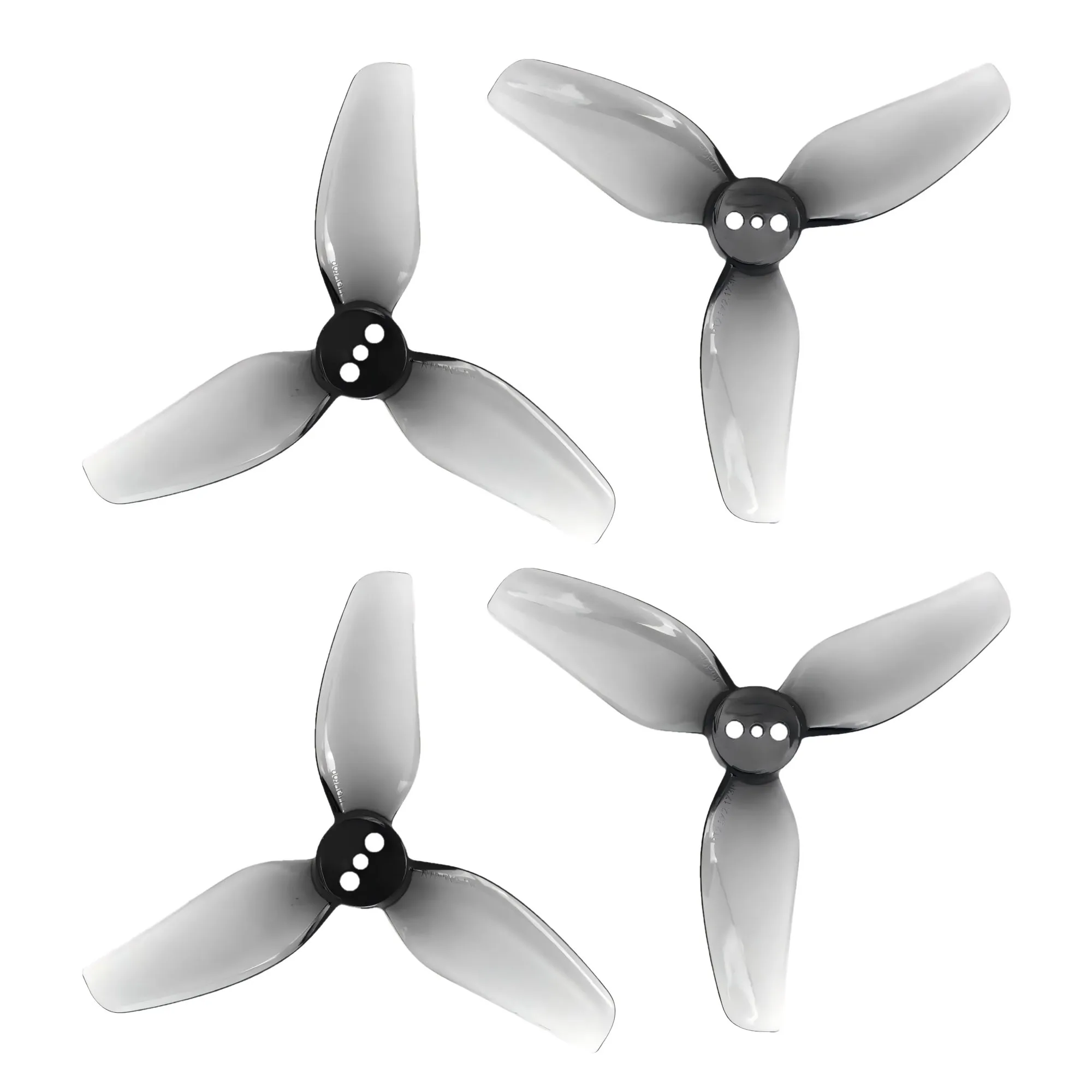 2Pairs For Mario Mini25 HQProp T2.5x2.1x3 3-Blade Propeller 2.5 Inch Positive Negative Paddles for Racing RC Drone Flying Props