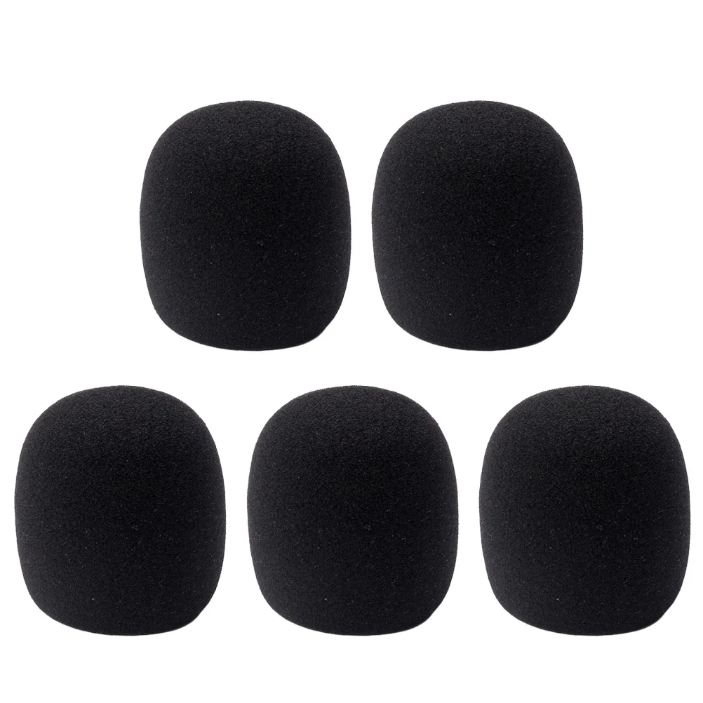 

10 Pcs Microphone Cap Protective Sponge Cover Filter Studio Shield Professional