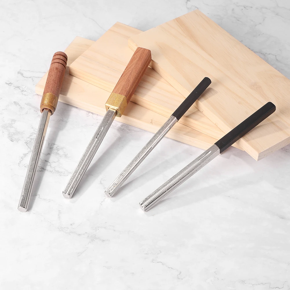Strumento di riparazione per file di tasti per chitarra Scanalatura per tasti per chitarra Lucidatura diamantata Strumenti per liutaio Guitarra File di manutenzione per coronamento di tasti per chitarra